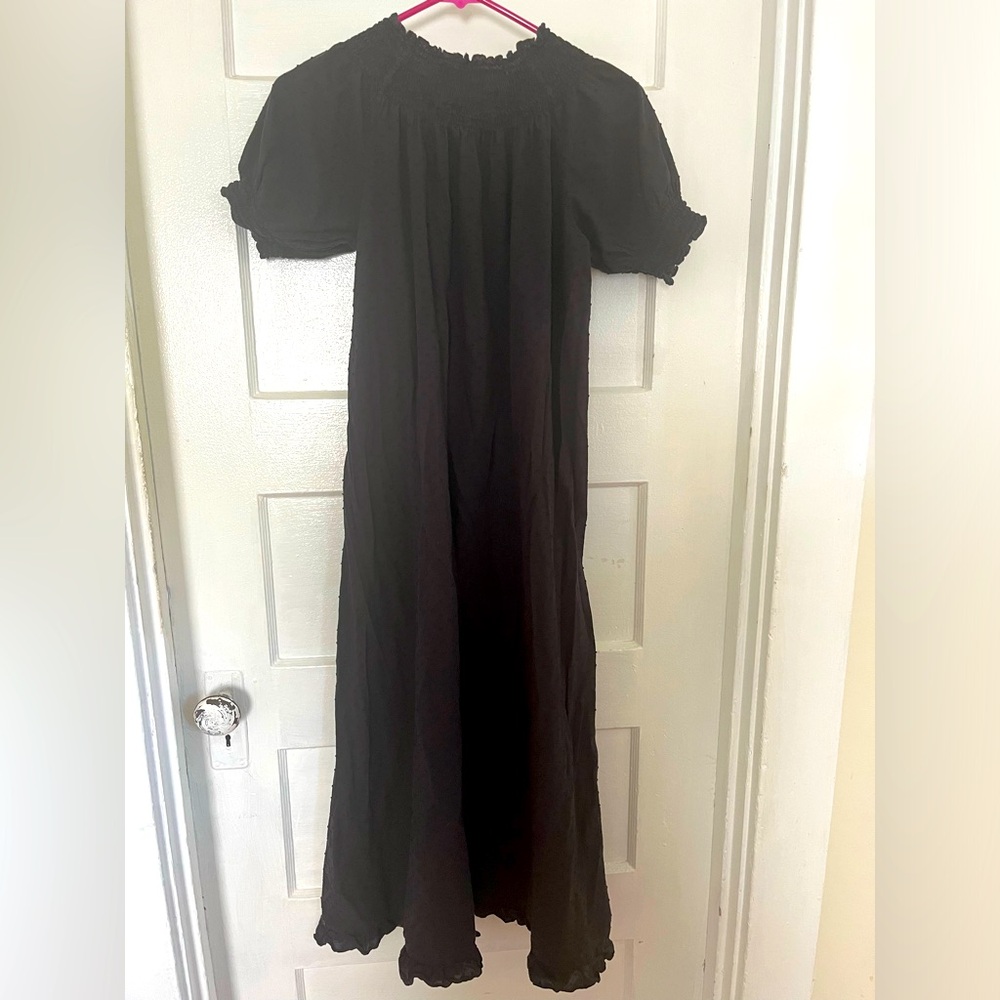 Hill House Black Eyelit Nap Dress
